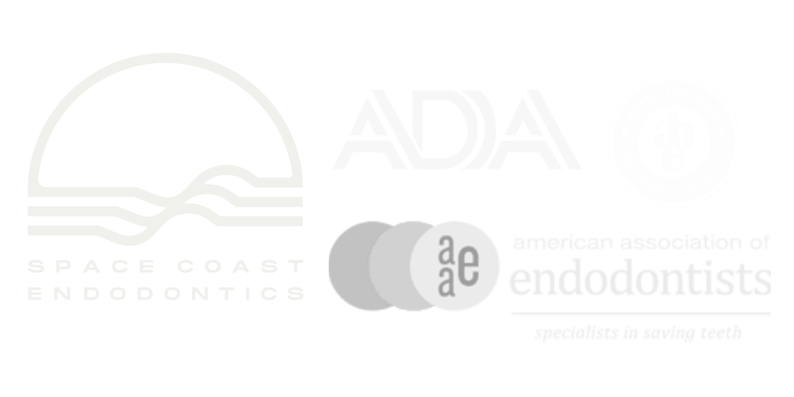 Space Coast Endo Logo and membership logos